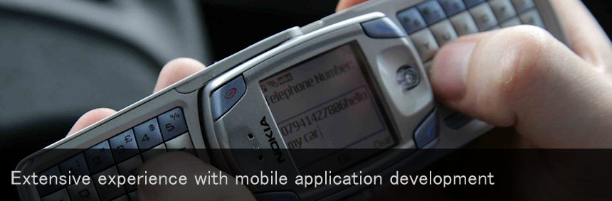 Extensive experience with mobile application development